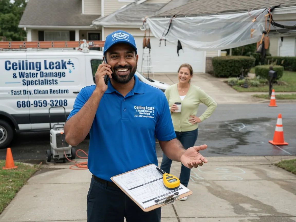 Ceiling Leak Cleanup Gladstone, MO FAQs